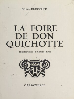 cover image of La foire de Don Quichotte